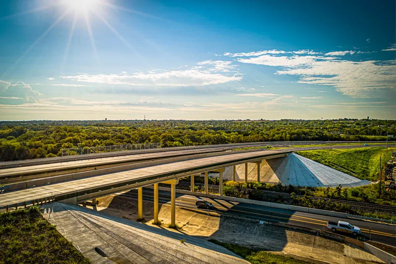 Drone inspection services in Houston, Texas.
