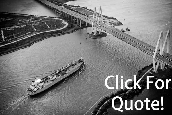 Vessel aerial photo in Houston. Click link to get an aerial photo quote.